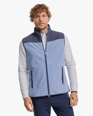 SOUTHERN TIDE Men's Jackets SPRING BLUE / S Southern Tide Hucksley Vest || David's Clothing 103322953