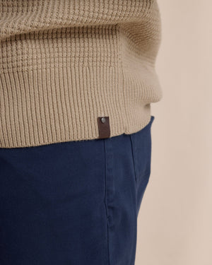 SOUTHERN TIDE Men's Outerwear Southern Tide Bass Creek Heather Quarter Button Sweater