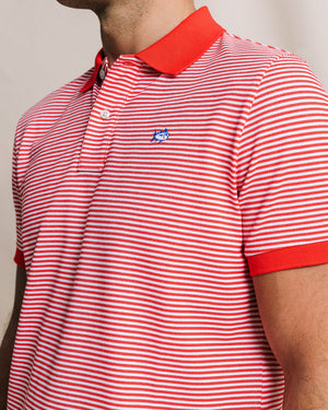 SOUTHERN TIDE Men's Polo Southern Tide Striped Skipjack Polo