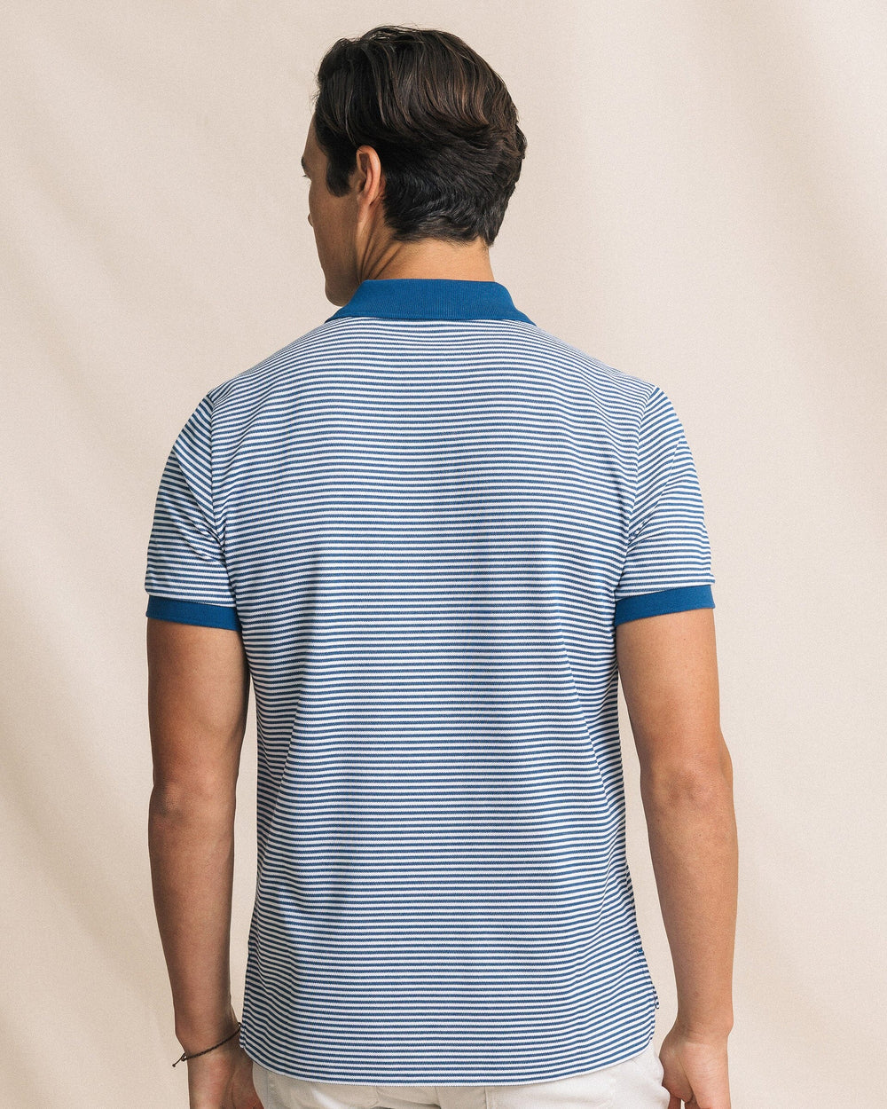 SOUTHERN TIDE Men's Polo Southern Tide Striped Skipjack Polo