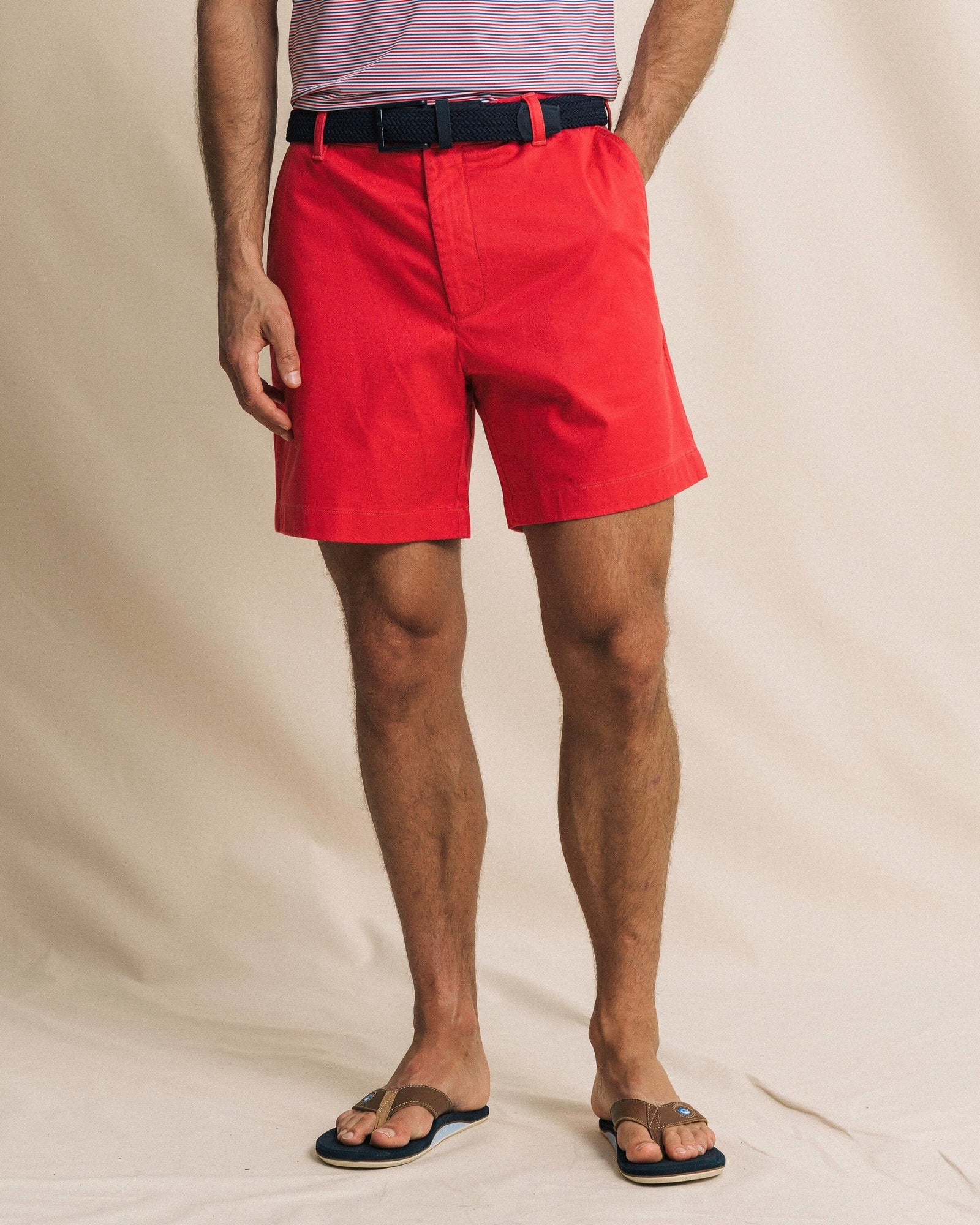 SOUTHERN TIDE Men's Shorts Southern Tide Channel Marker 7" Stretch Chino Short
