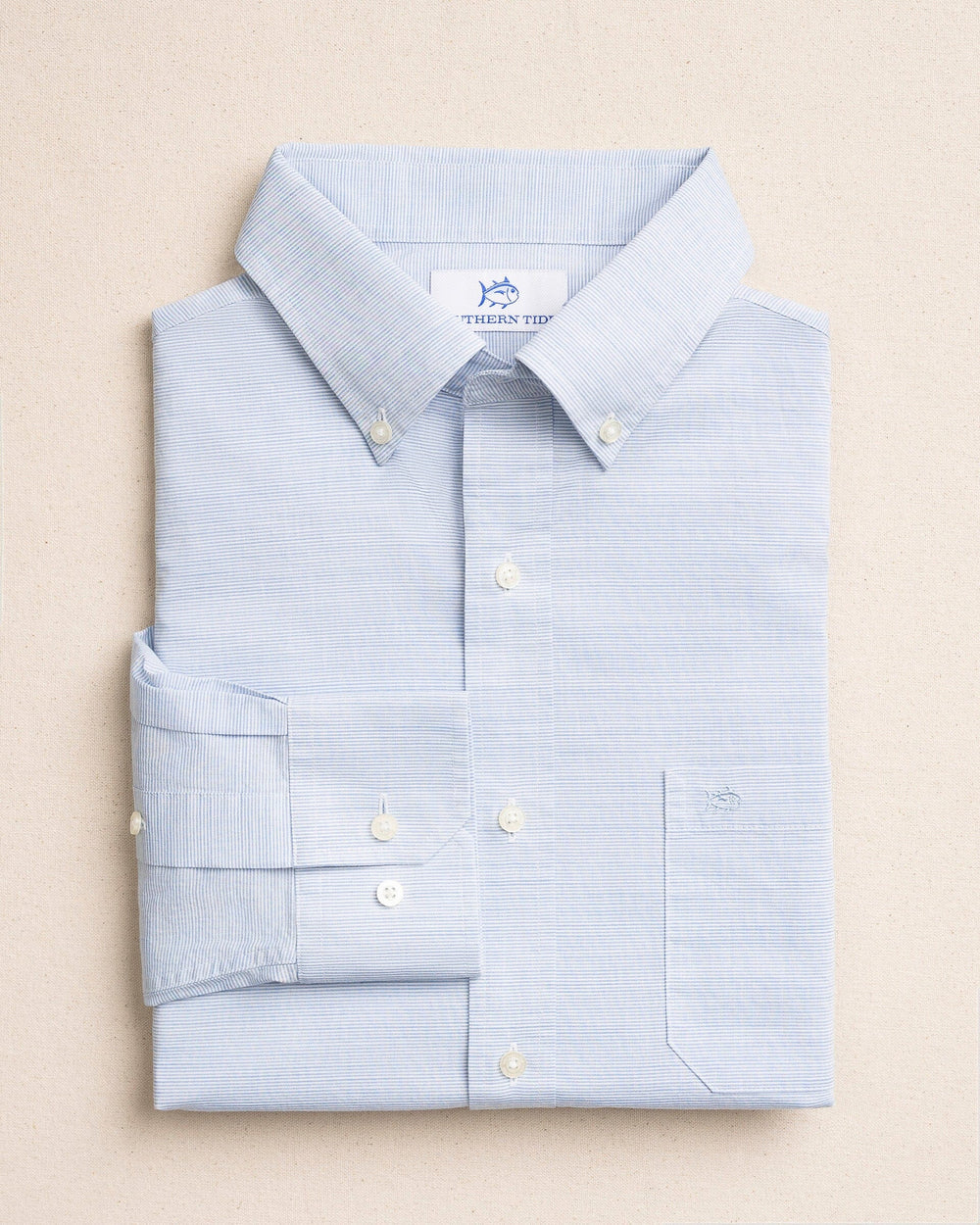 SOUTHERN TIDE Men's Sport Shirt Southern Tide Beachcomber Stripe Sport Shirt