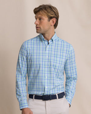 SOUTHERN TIDE Men's Sport Shirt Southern Tide Palm Valley Coastal Breeze Sport Shirt