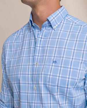 SOUTHERN TIDE Men's Sport Shirt Southern Tide South Beach Coastal Breeze Sport Shirt