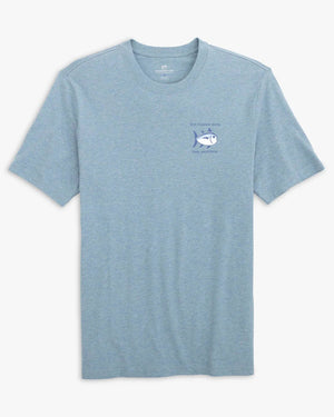 SOUTHERN TIDE Men's Tees Southern Tide Heathered Original Skipjack T-Shirt || David's Clothing