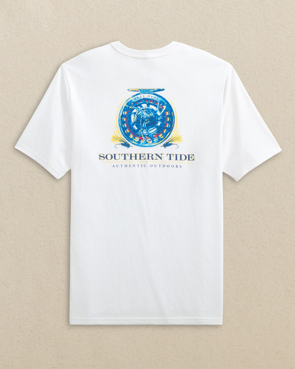 SOUTHERN TIDE Men's Tees Southern Tide Reel Deal Short Sleeve T-Shirt