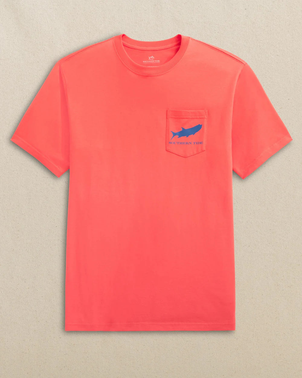 SOUTHERN TIDE Men's Tees Southern Tide Tarpon Southern Coastal Fishing Short Sleeve T-Shirt