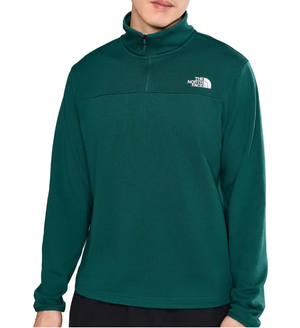 THE NORTH FACE Mens Jackets PACIFIC TEAL / S North Face Men’s Cedar Trail Grid Fleece ¼-Zip NF0A8AZEN4J