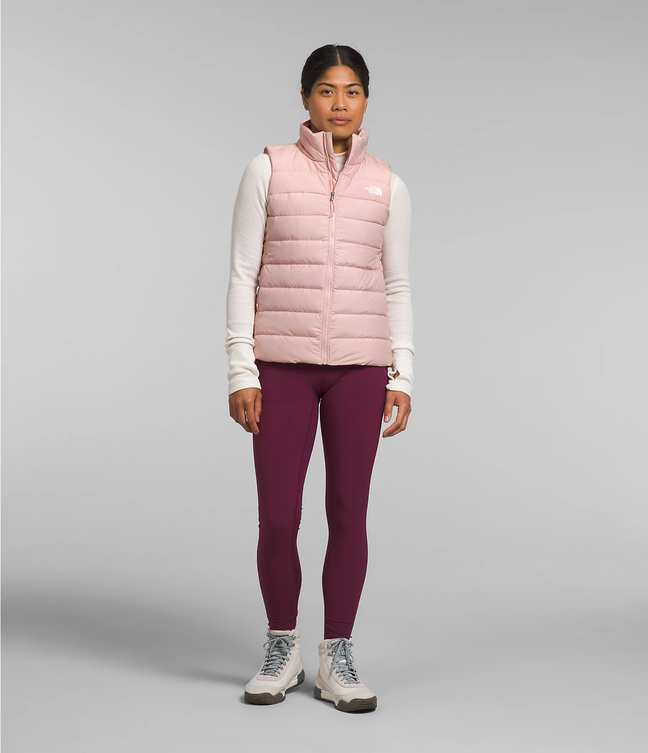 THE NORTH FACE Women's Outerwear PINK MOSS / S North Face Women’s Aconcagua 3 Vest || David's Clothing NF0A84JPLK6