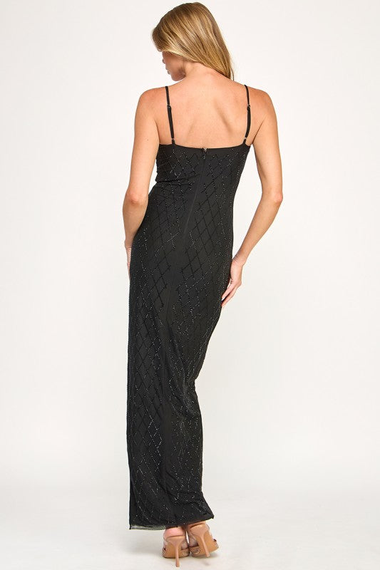 VINTAGE STORE Women's Dresses Sleeveless Maxi Dress