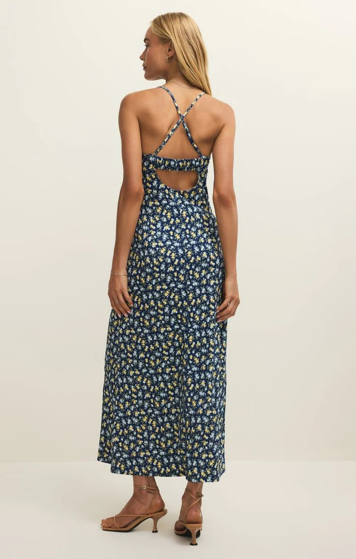 Chiara Idra Ditsy Midi Dress Eclipse M