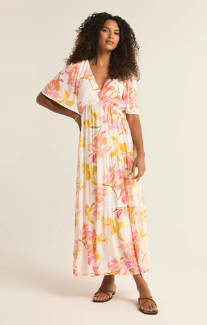 Z SUPPLY Women's Dresses Z Supply Kat Golden Hour Floral Maxi Dress || David's Clothing