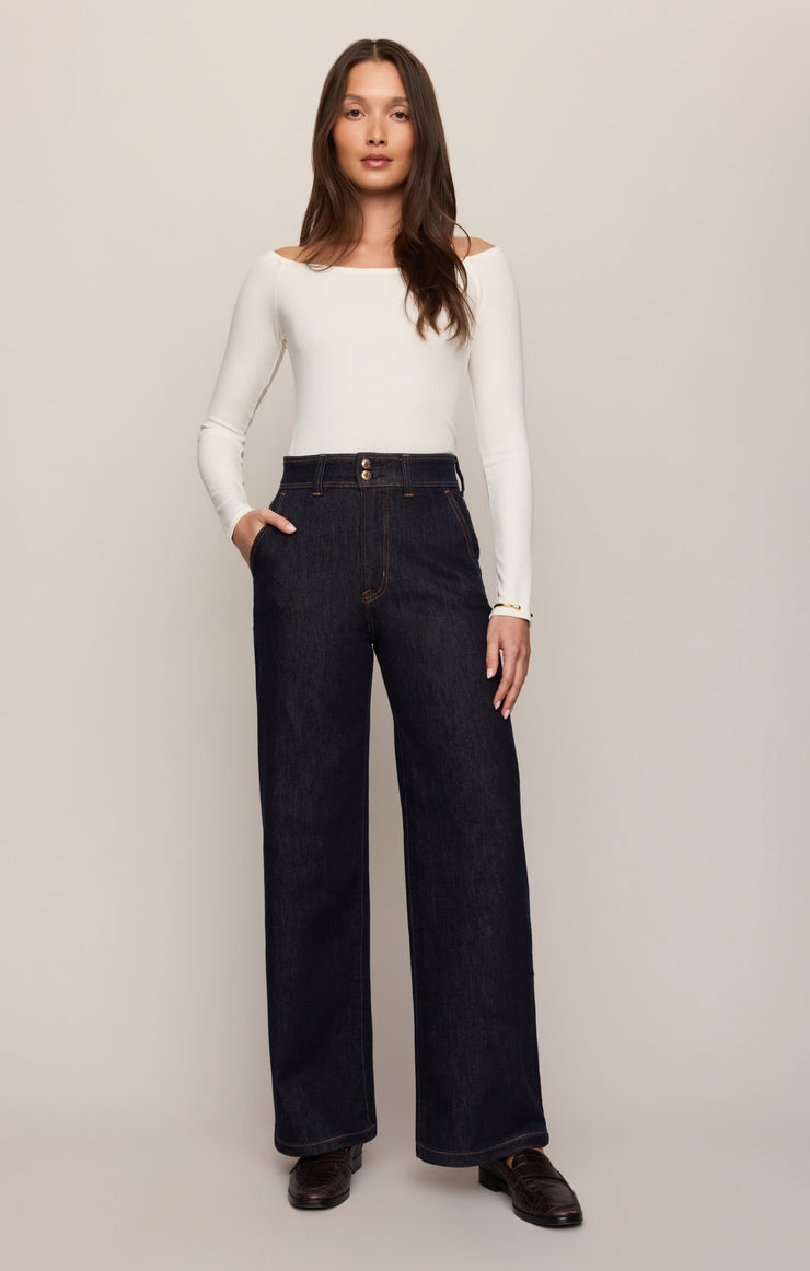 Z SUPPLY Women's Jeans Z Supply The Atelier High-Rise Trouser Denim