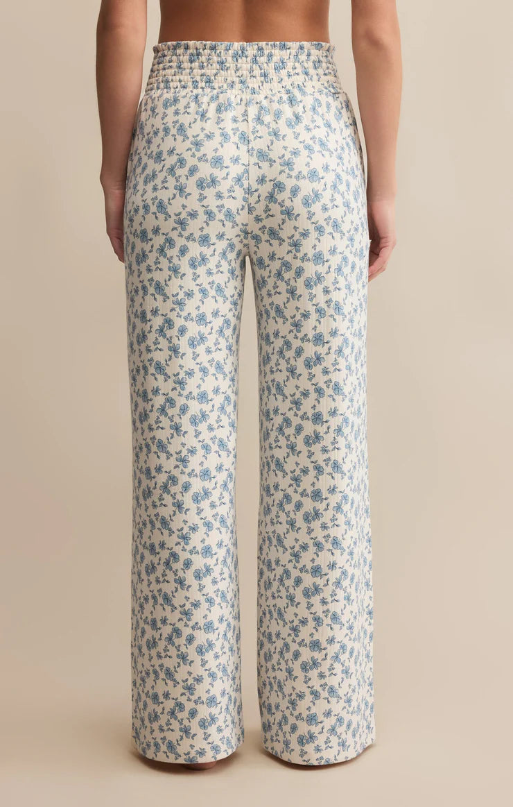 Z SUPPLY Women's Pants Z Supply Dawn Smocked Ditsy Floral Pant