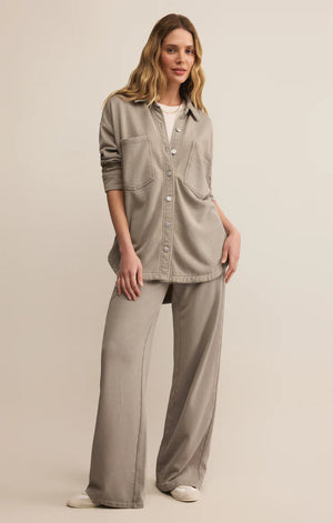 Z SUPPLY Women's Pants Z Supply Hunter Knit Denim Pant || David's Clothing