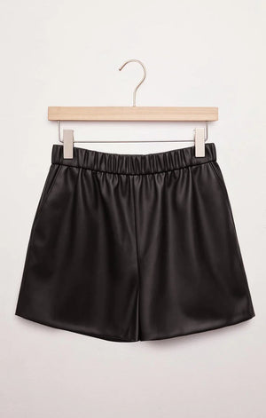 Z SUPPLY Women's Shorts Z Supply Tia Faux Leather Short || David's Clothing