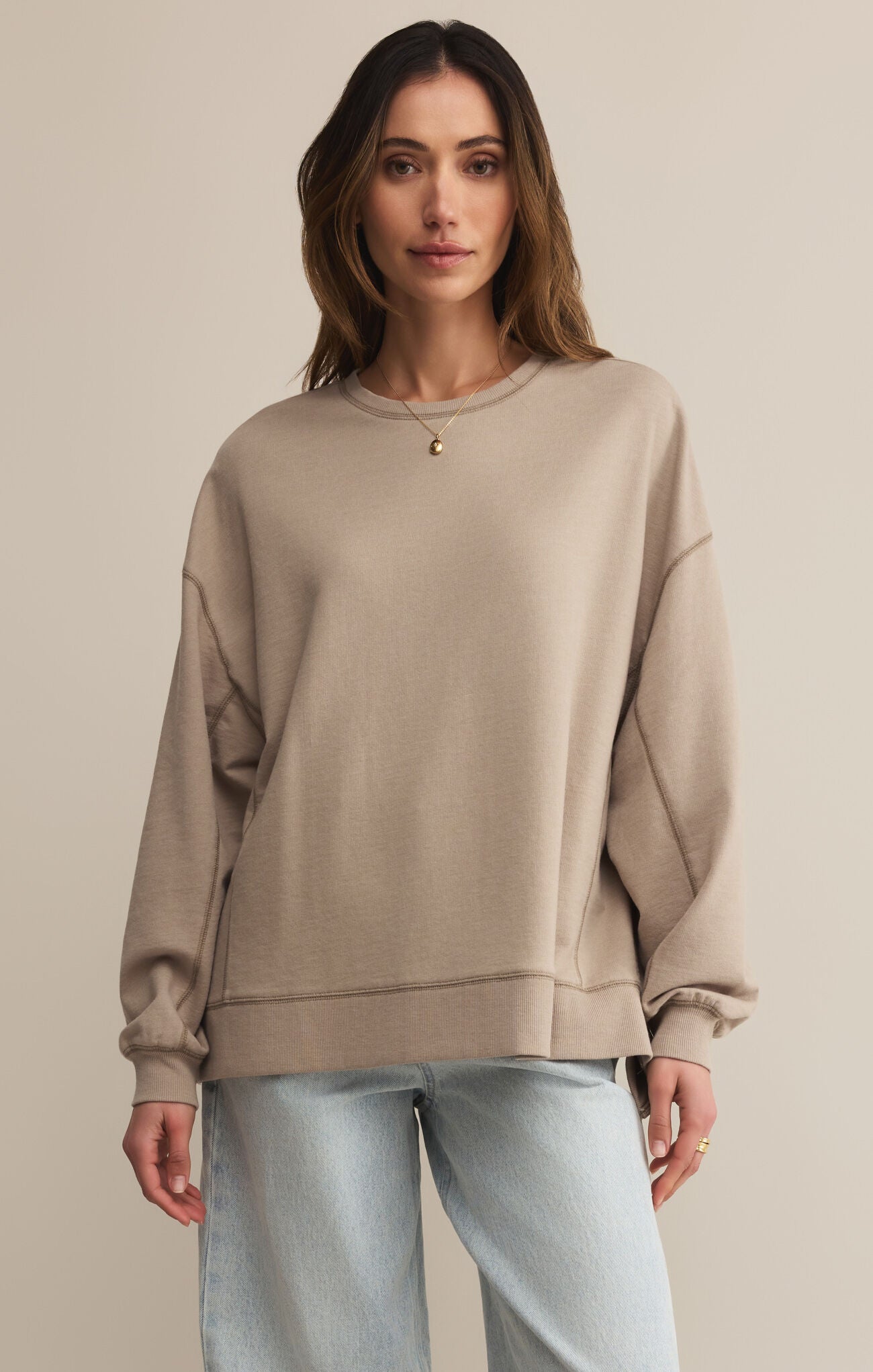 Z SUPPLY Women's Sweatshirt Z Supply Modern Weekender || David's Clothing