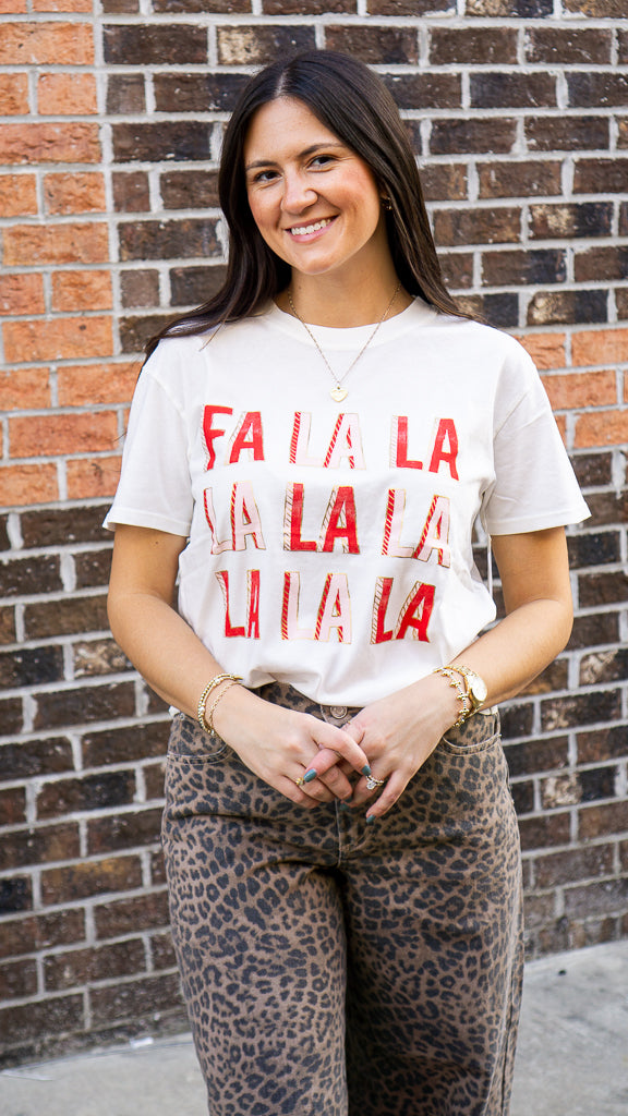 Z SUPPLY Women's Tee Z Supply Falalala Boyfriend Tee