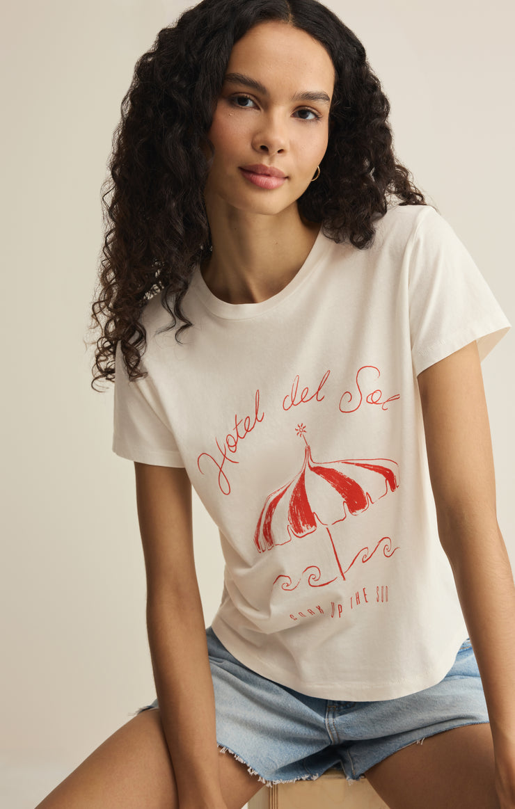 Z SUPPLY Women's Top Z Supply Del Sol Tourist Tee