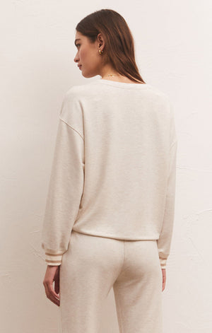 Z SUPPLY Women's Top Z Supply Extra Cozy Modal Sweatshirt || David's Clothing