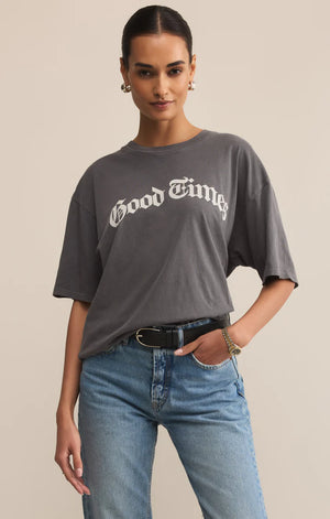 Z SUPPLY Women's Top Z Supply Good Times City Tee || David's Clothing