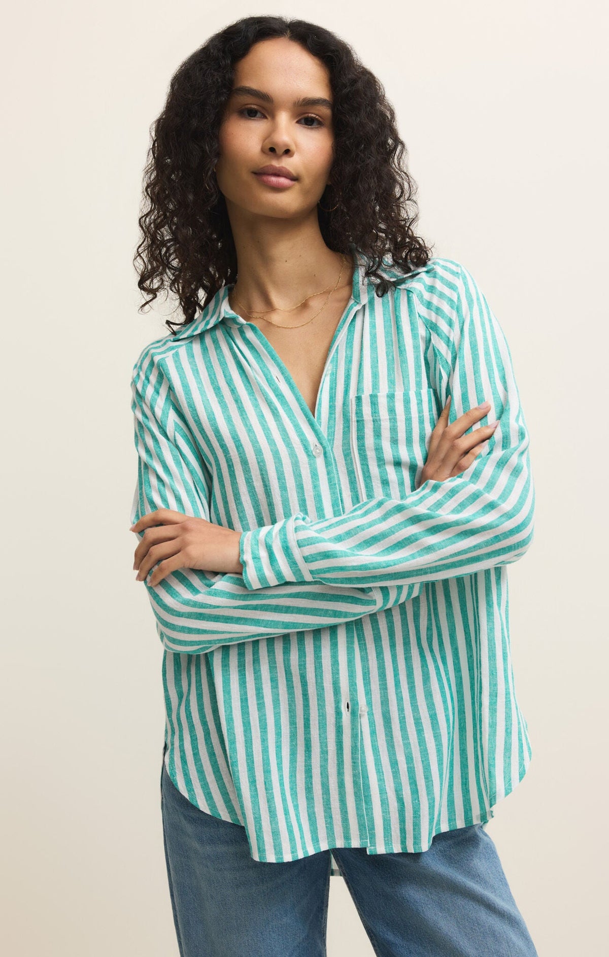 Z SUPPLY Women's Top Z Supply The Perfect Line Top