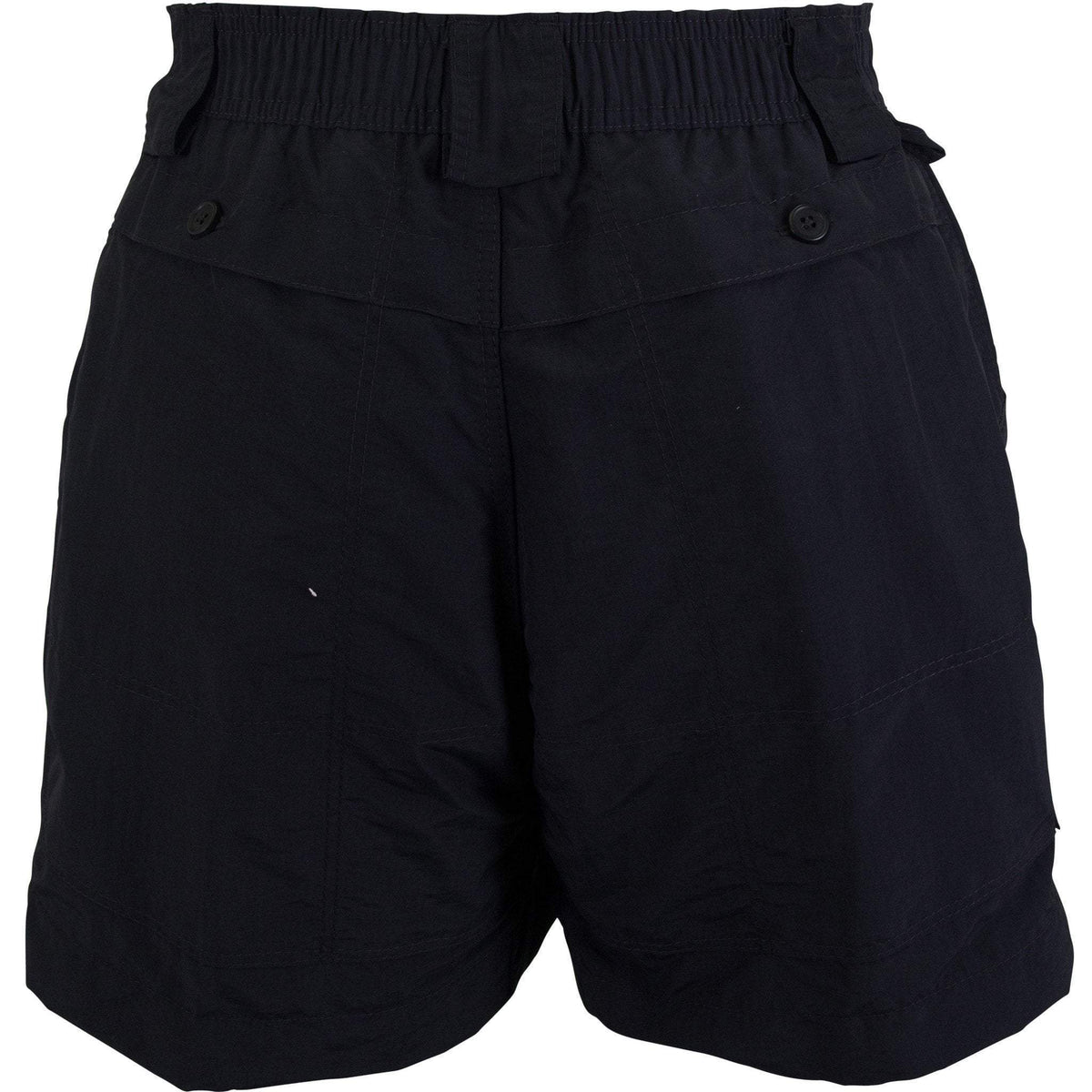 AFTCO MFG Men's Shorts Aftco Original Fishing Shorts -Black || David's Clothing