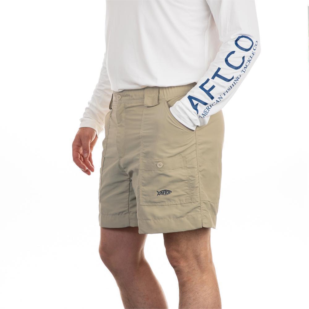 AFTCO Original Fishing Shorts (Khaki - 30)