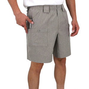 AFTCO MFG Men's Shorts Aftco Stretch Long Original Fishing Shorts || David's Clothing