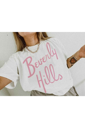 Alphia Women's Tee Beverly Hills Graphic T-shirt || David's Clothing