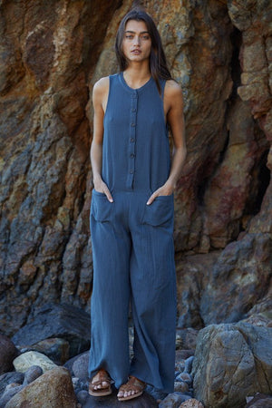 BY TOGETHER YOU AND I Women's Jumpsuit By Together The Esme Jumpsuit || David's Clothing