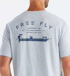 FREE FLY APPAREL Men's Tees Free Fly Flats Patrol Tee || David's Clothing