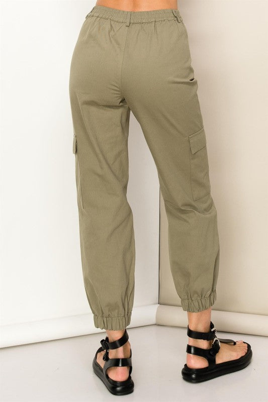 Weekend Babe High-waisted Cargo Pants