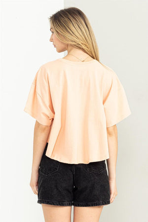 HYFVE INC. Women's Top Stay Easy Flutter Sleeve High-low Top || David's Clothing