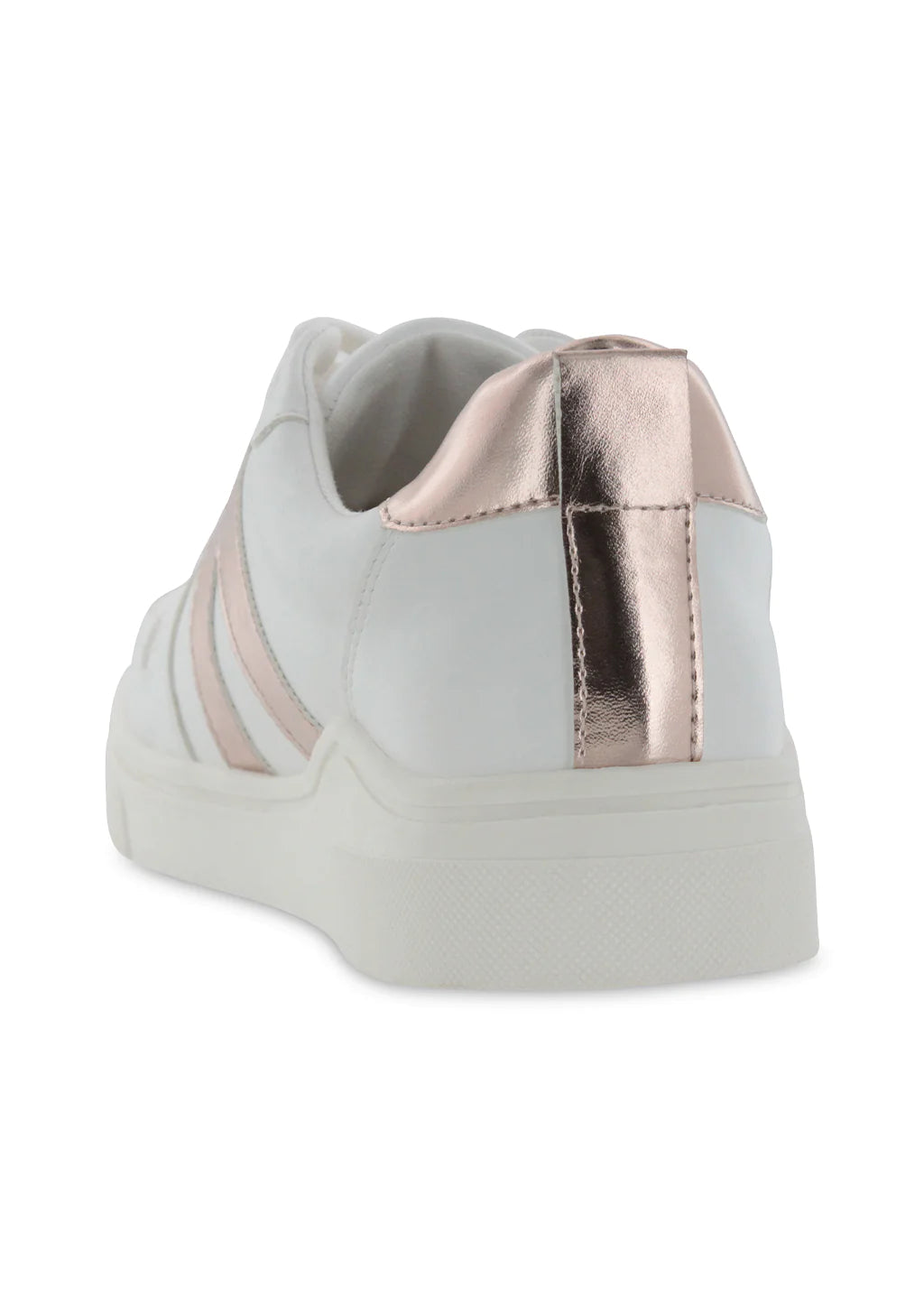 Adidas superstar womens rose gold stripe online