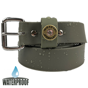 OVER UNDER CLOTHING Men's Belts OLIVE / 30 Over Under Waterproof Single Shot Belt || David's Clothing  24302444