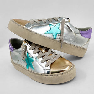 SHU SHOP Women's Shoes Petula Metalic Star Sneaker || David's Clothing