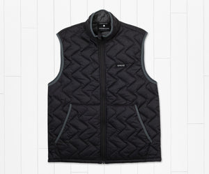 SOUTHERN MARSH COLLECTION Men's Outerwear BLACK / S Southern Marsh Broussard Quilted Vest || David's Clothing OBQVBLK
