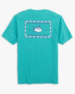 SOUTHERN TIDE Men's Tees HEATHERED TEAL DEPTHS / S Southern Tide Original Skipjack T-Shirt || David's Clothing 20892941