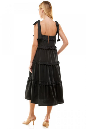 TCEC Women's Dress Tiered Maxi Dress || David's Clothing